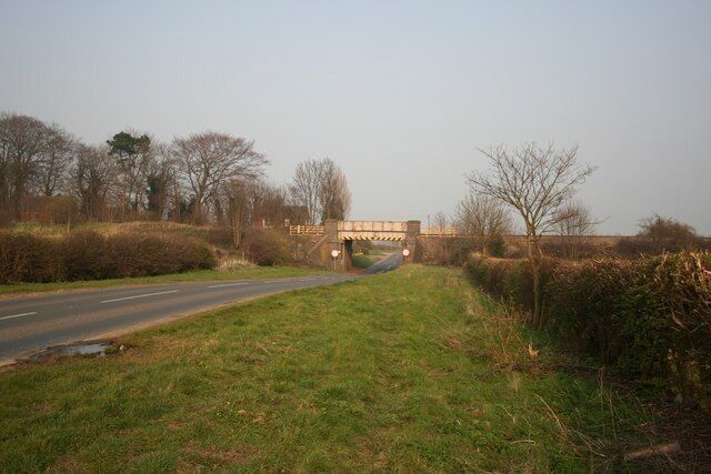 Station Bridge Potterhanworth station bridge on Station Road