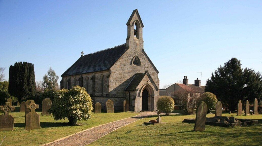 Holy Cross church, Kirkby Green Tiny church just off the main street at Kirkby Green