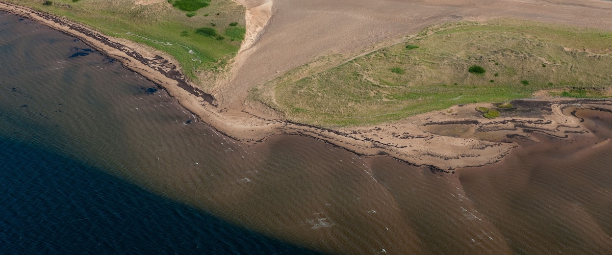 New London Bay Spit Prince Edward Island Canada