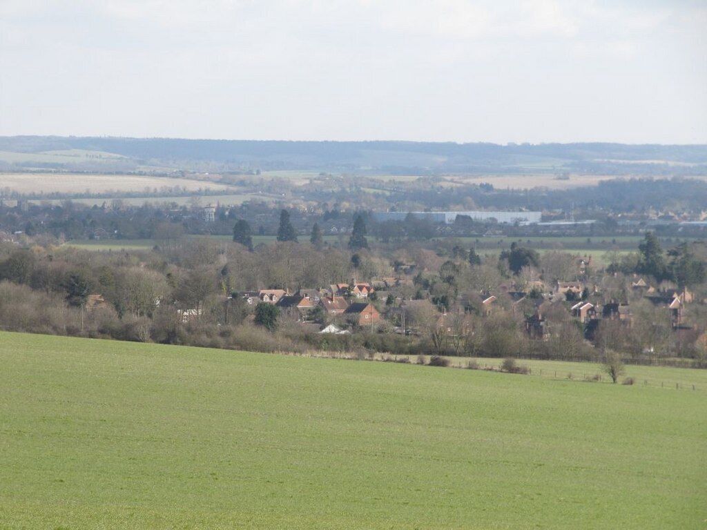 Brightwell-Cum-Sotwell View towards Brightwell-Cum-Sotwell from Brightwell Barrow.