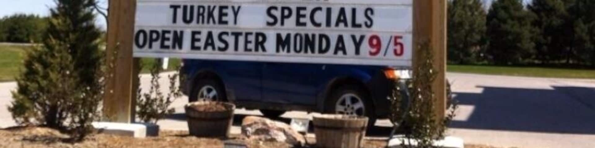 For everything turkey. Hormone free and preservative free.