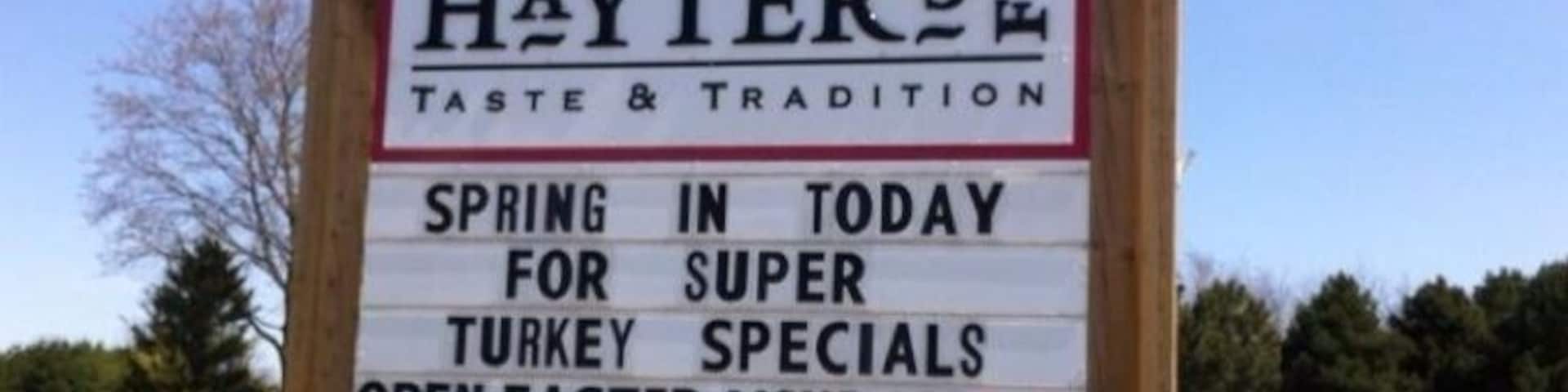 For everything turkey. Hormone free and preservative free.