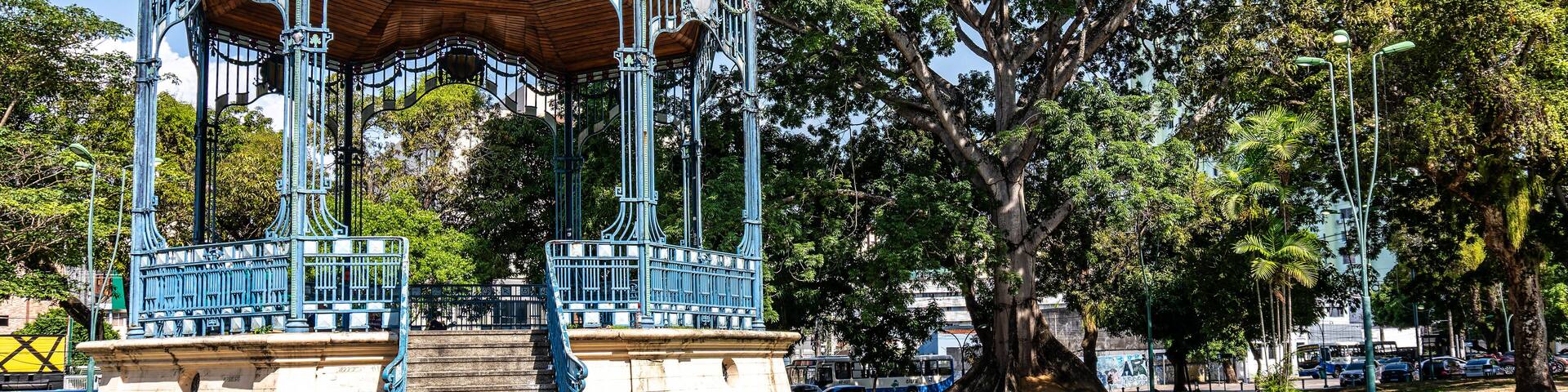 Praca Da Republica, Republic Park at Belem do Para, Brazil
