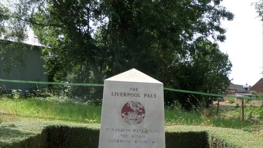 The monument to the Liverpool Pals.
https://en.m.wikipedia.org/wiki/Liverpool_Pals