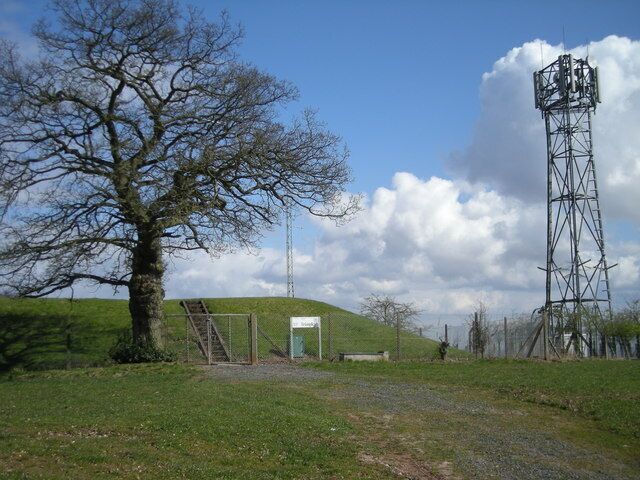 Reservoir & phone mast
