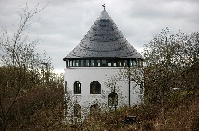 Llyn Llech Owain Visitor Centre.