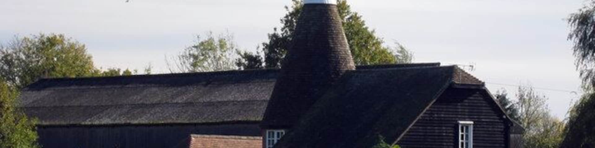 Oast House, Pope House Farm, Ashford Road, St Michaels, Kent Single round kiln oast house.
