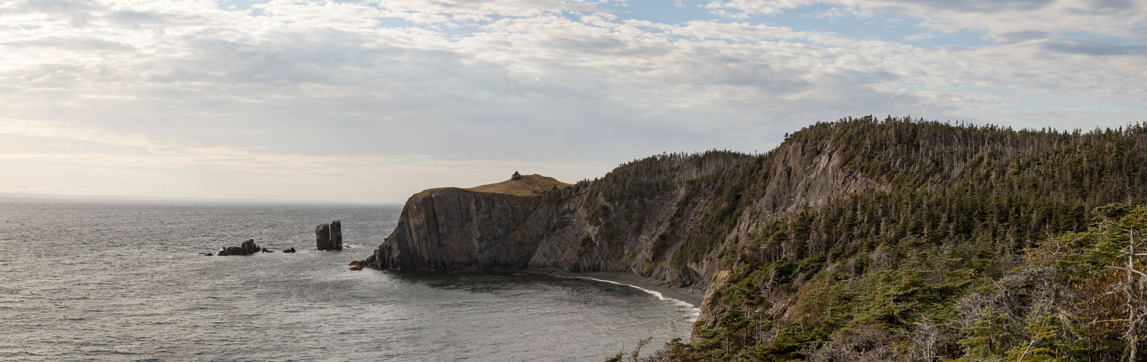 Coastline of Skerwink Trail, Trinity, Newfoundland, Canada