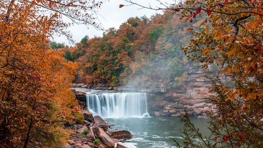 Cumberland Falls State Park in Kentucky During Fall