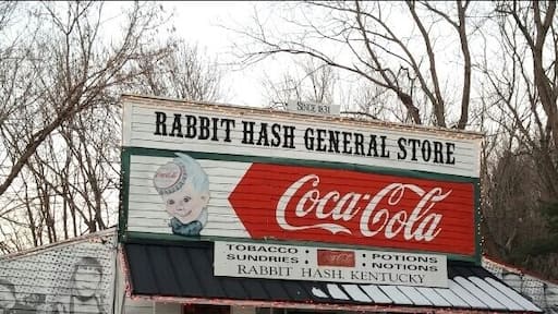 The Rabbit Hash General Store, the heart of Rabbit Hash, Kentucky. In constant operation since 1831. Your source for tobacco, sundries, potions and notions while in Rabbit Hash.