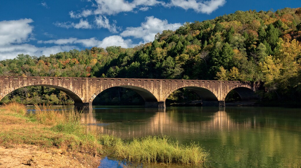 The Gatliff Bridge In Cumberland State Park