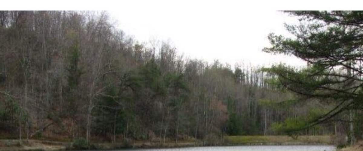 Fishing pond on top of the mountain.  #kingdomcomestatepark