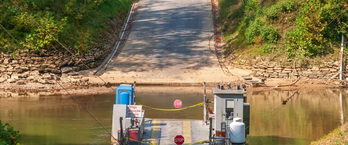 Green River Ferry at Mammoth Cave National Park