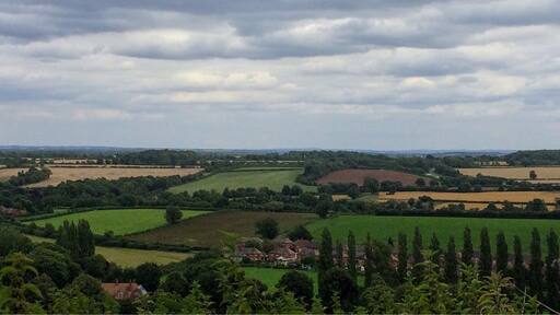 Middle England. View from Breedon On The Hill Priory, Leicestershire. Going to explore this place next Sunday as was a whistle stop today!