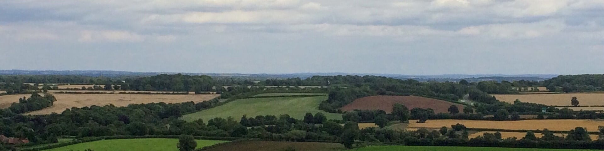 Middle England. View from Breedon On The Hill Priory, Leicestershire. Going to explore this place next Sunday as was a whistle stop today!