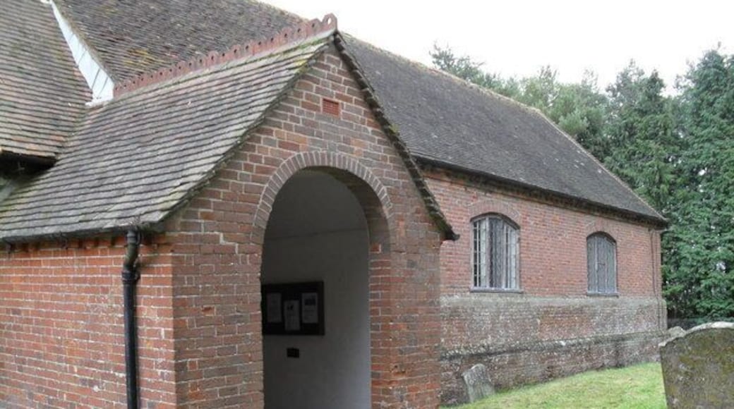 South porch of St Nicholas' parish church, Kingsley, Hampshire, seen from the southwest