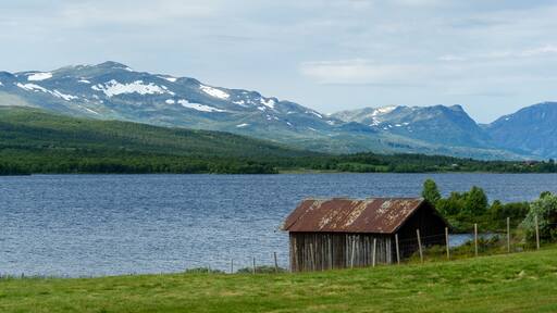 In Golsfjellet Norway by the lake