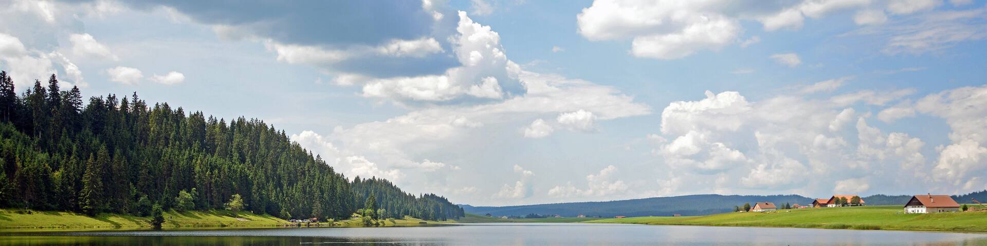 Lac des Taillères, Neuchâtel, Schweiz