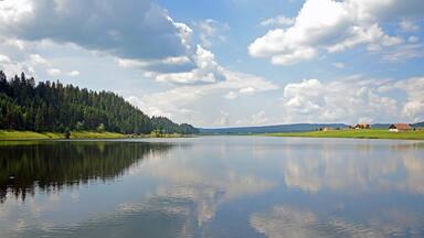 Lac des Taillères, Neuchâtel, Schweiz