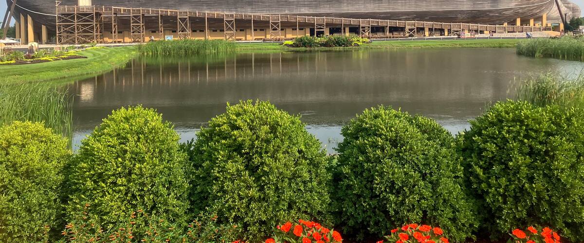 Ark Encounter in Williamstown Kentucky Noah Exhibit 2023. High quality photo