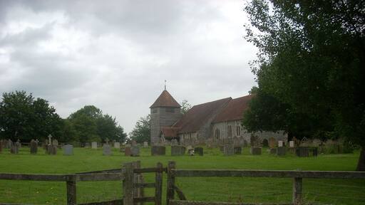 St. Mary's Church in Michelmersh, Hampshire, England.
