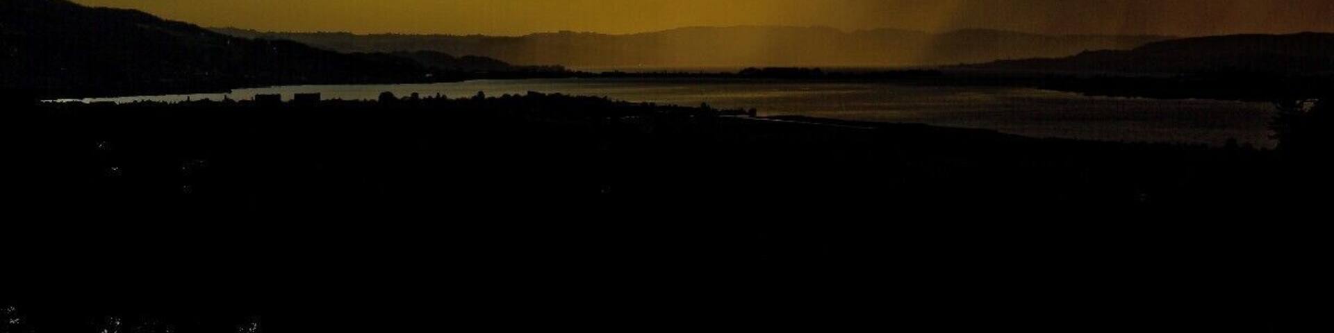 The best view over the Lake Zurich