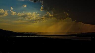 The best view over the Lake Zurich