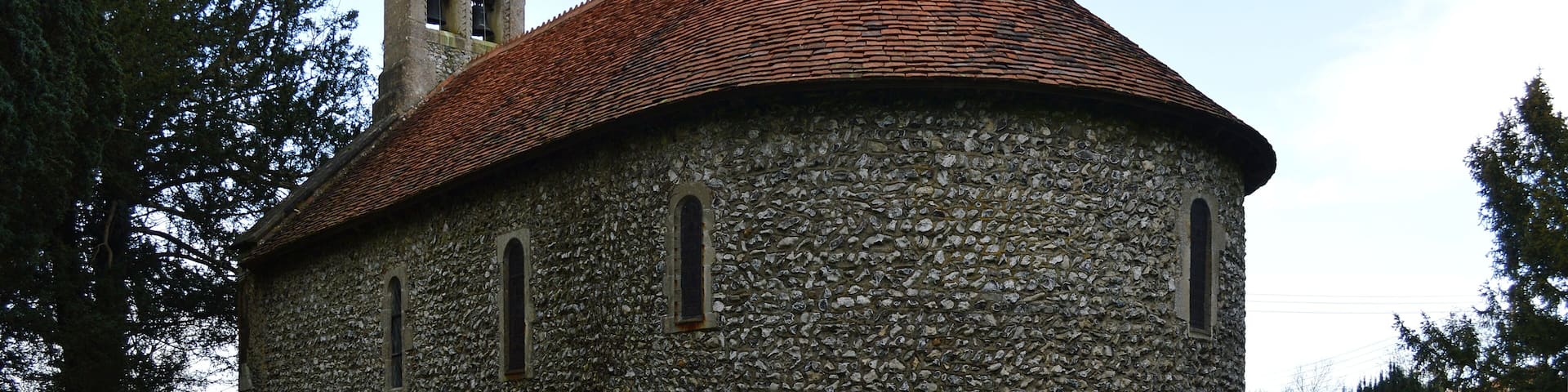 Church of England parish church of St Swithun, Nately Scures, Hampshire: view from the southeast