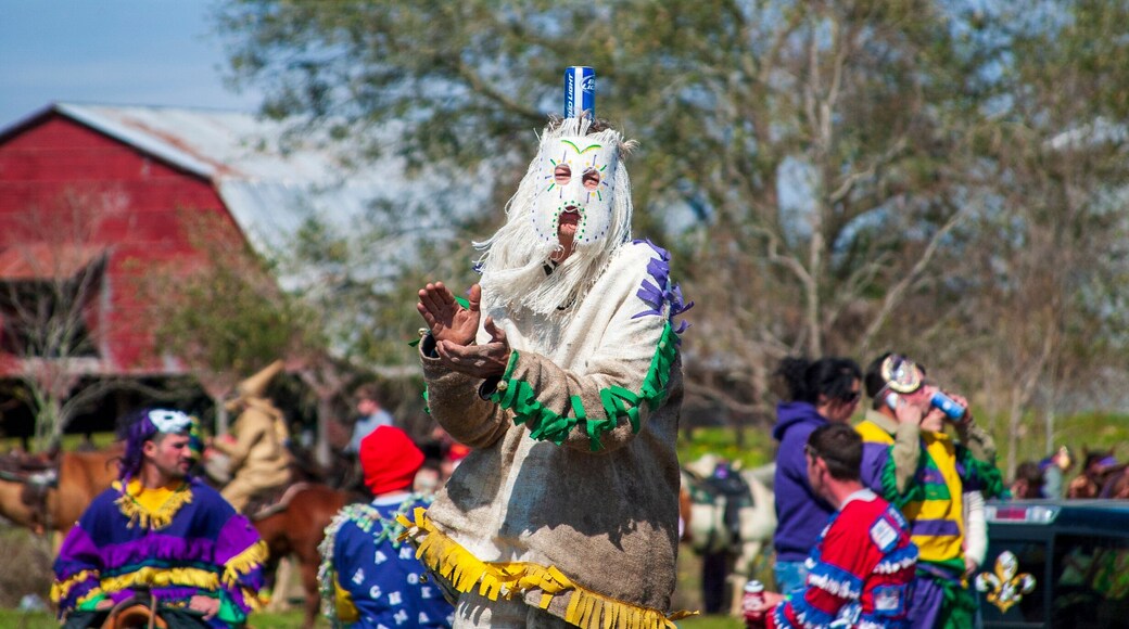 Courir de Mardi Gras Chicken Chasing in Mamou Louisiana