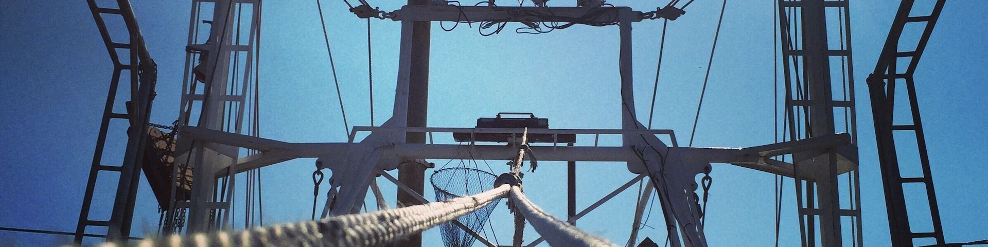 On a shrimpin' boat!! Docked on the bayou of Louisiana, this boat goes out to catch shrimp and even has a refrigeration unit that freezes the fresh catch and gets it ready for shipping to our markets and restaurants!! 🍤🍤🍤🍤🍤🍤🍤🍤🍤🇺🇸😋 #gulfshrimp #nawlins