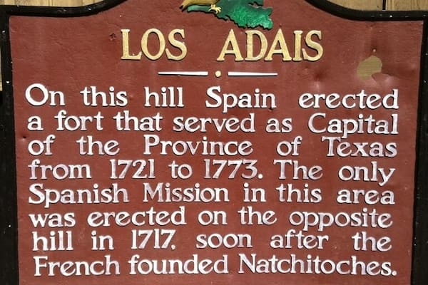 Los Adaes State Historic Site.