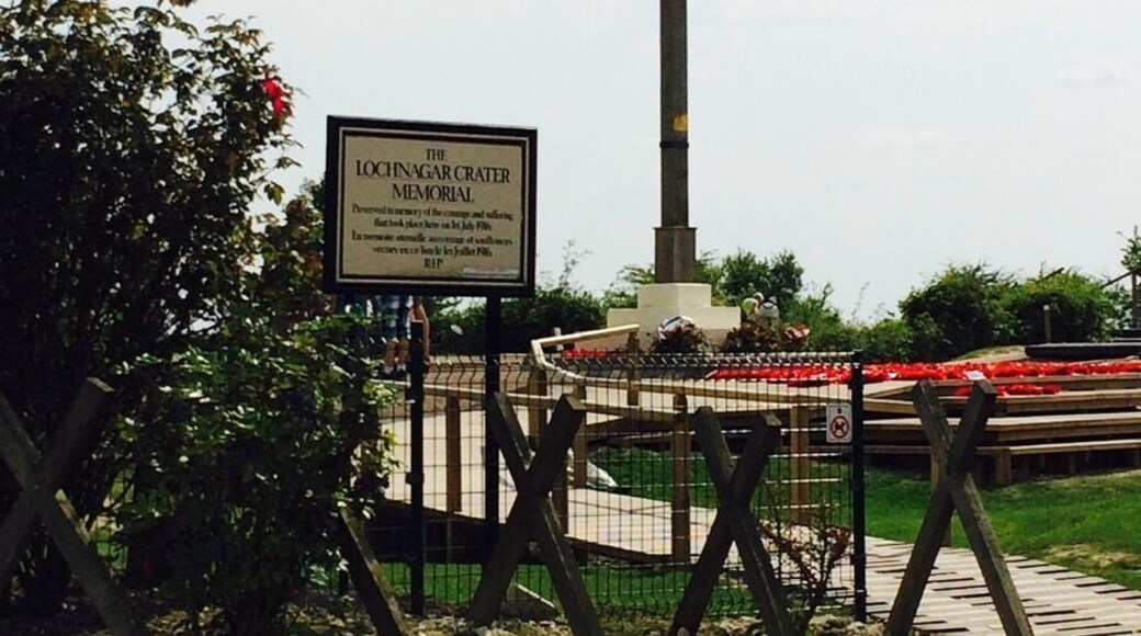 One brutally big hole.