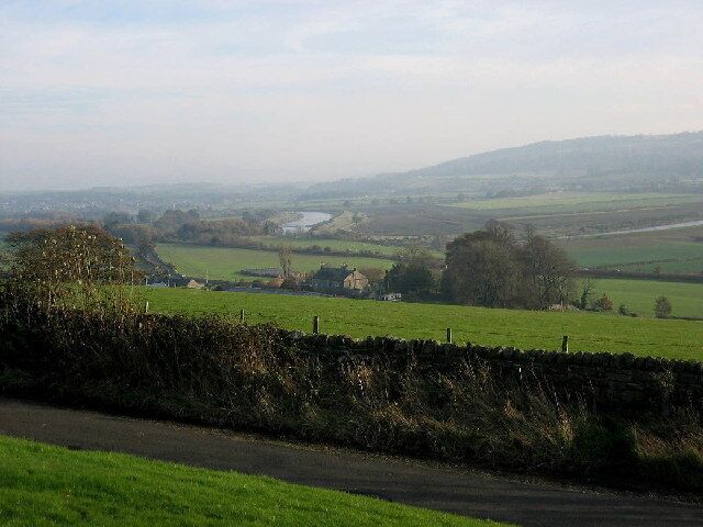 Anick Grange (and beyond), from Anick. The view in the opposite direction from the first geograph. This view is one of the many reasons 'The Rat' is such a popular Pub!