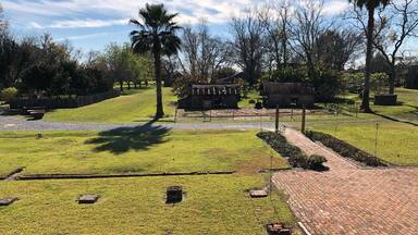 The ugly and sad parts of American history. These cabins were the home for slaves since the early 1800s. The insane thing is that the last families of African slave decent moved out of these cabins in 1977!
