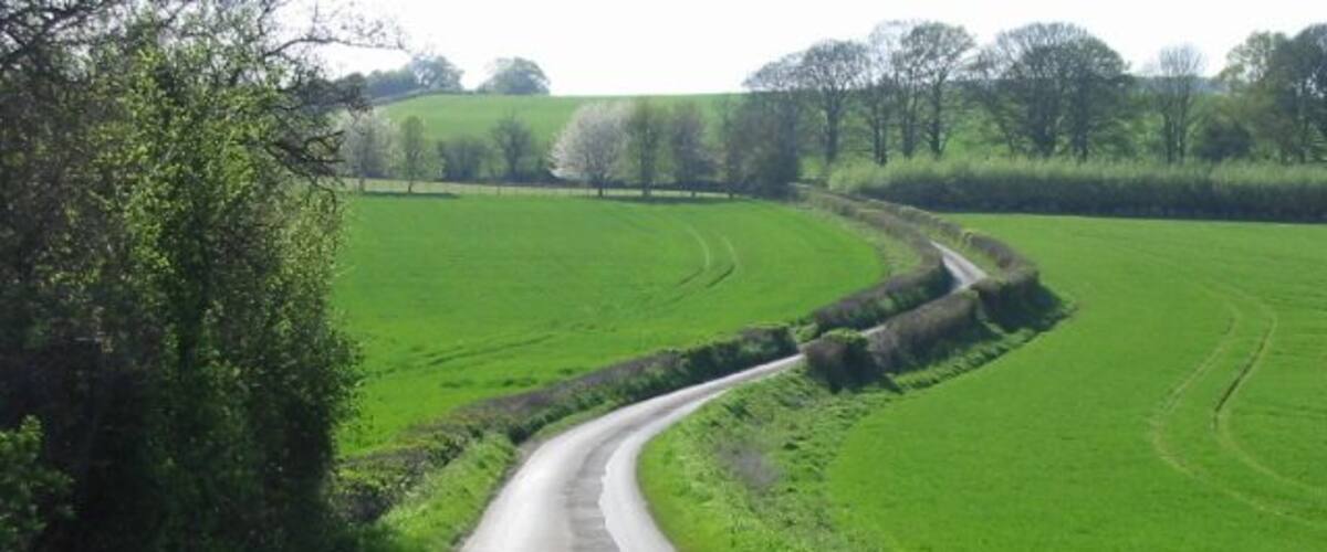 Small lane towards Crundale