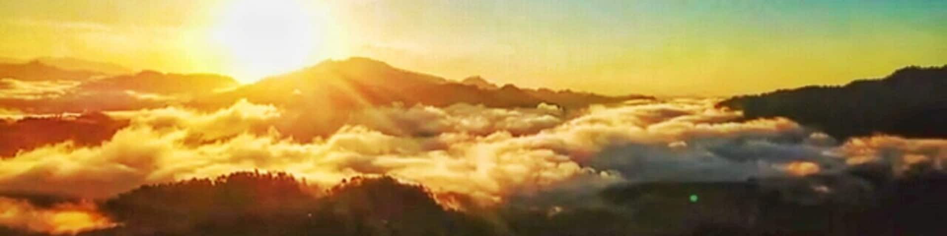 breathtaking sunrise