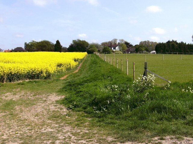 Ludborough west As seen from the footpath.