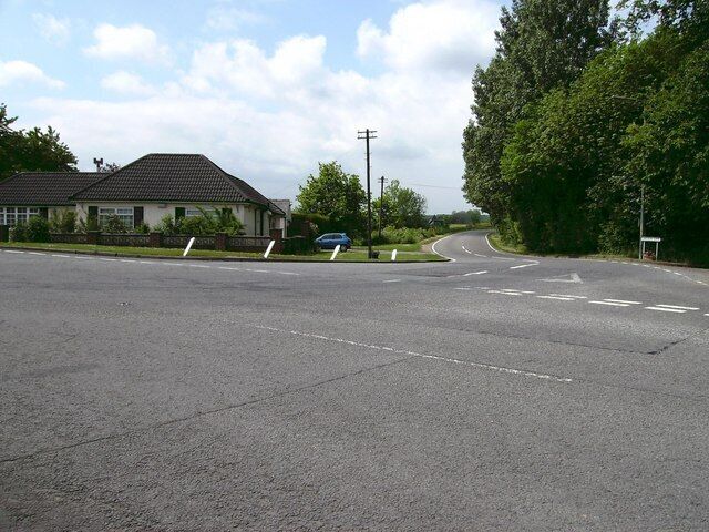 Lincoln Gate, Ludborough Now the A18 heading east and north towards Laceby and beyond. This is not part of the old Barton Street roman road, the course of which is regained about a mile further on.