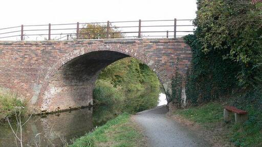 Sedgley's Bridge Crossing the Market Harborough Arm of the Grand Union Canal in Leicestershire.