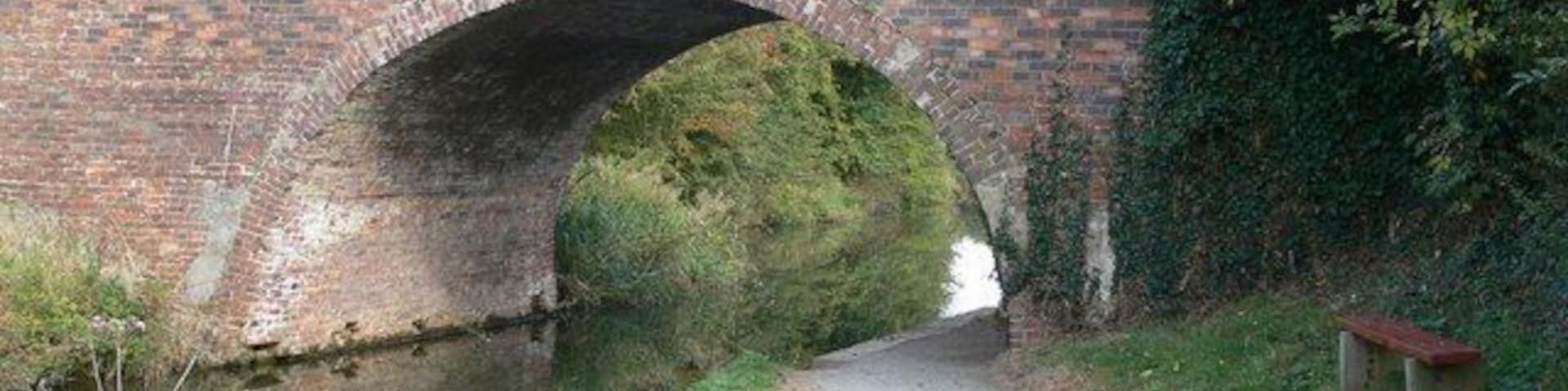 Sedgley's Bridge Crossing the Market Harborough Arm of the Grand Union Canal in Leicestershire.