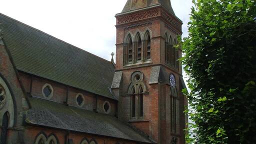 Northwest tower of St Andrew's parish church, Tur Langton, Leicestershire, seen from the northeast