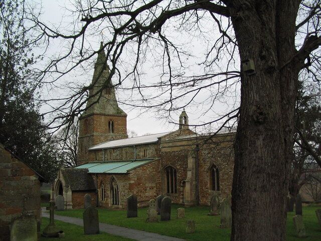Church of All Saints, Wilbarston Set in an attractive, well-maintained churchyard on the northern edge of the village. The Jurassic Way is signposted along this path through the churchyard and the neighbouring field, although the map shows the Way following the road behind the church.