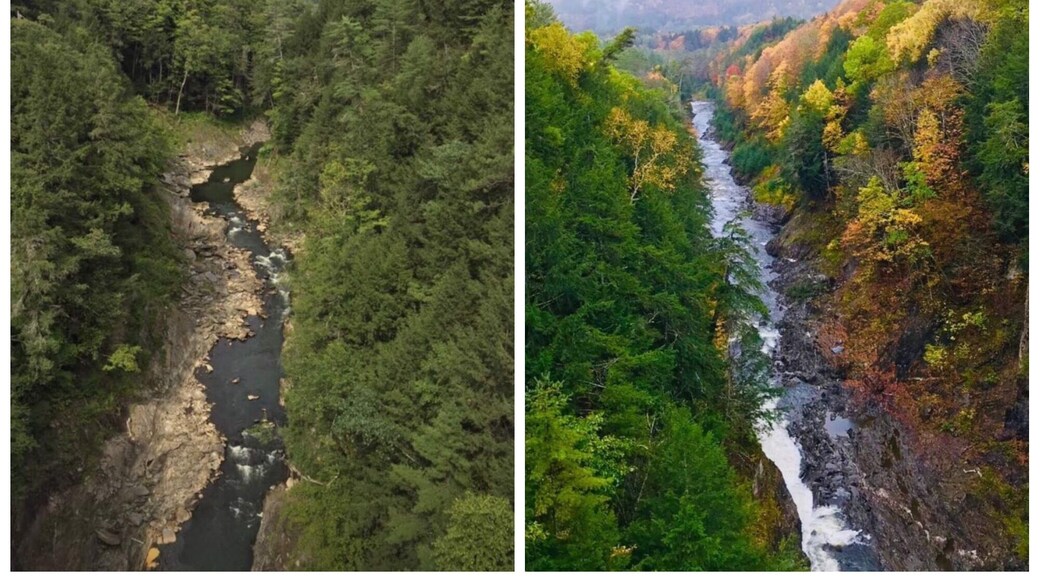 Same view different time of the year