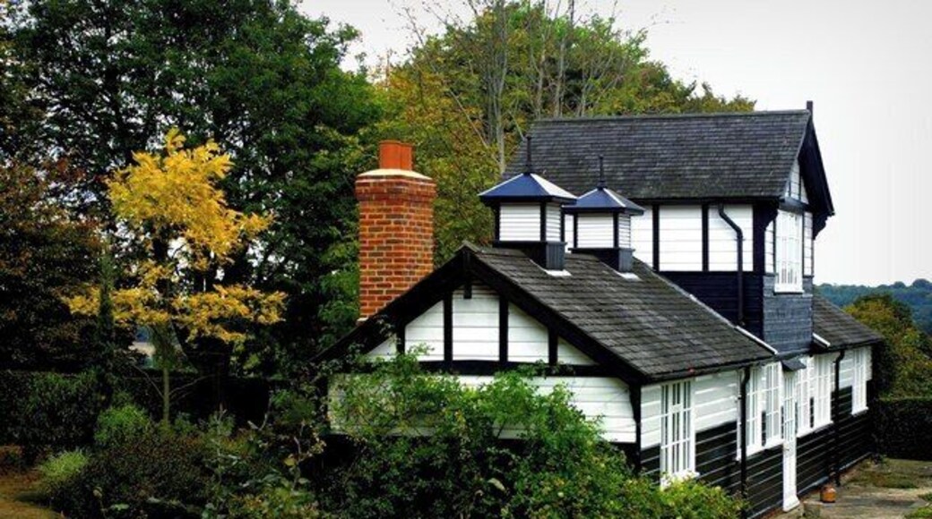 Cottage, Emmets Garden. Emmets Garden is a National Trust Property near Sevenoaks.