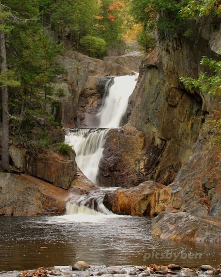 Outside of Rangeley, Maine.