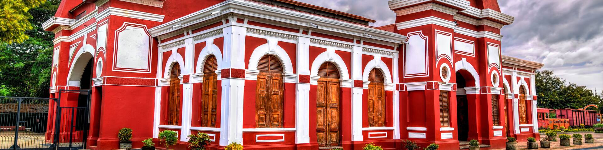 Abandoned Railway Station in Granada, Nicaragua, Central America