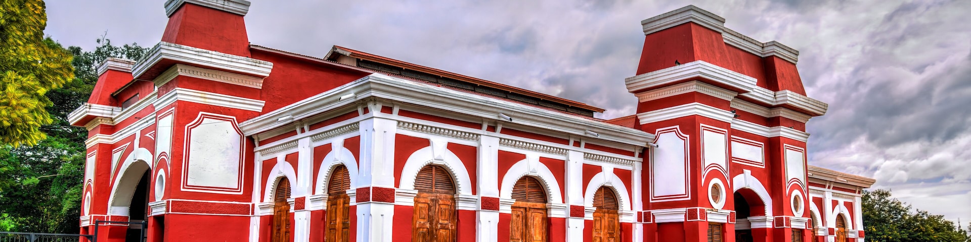 Abandoned Railway Station in Granada, Nicaragua, Central America