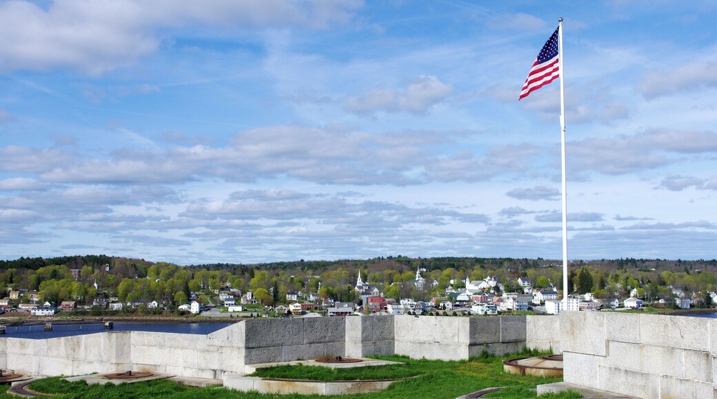 This lessor known Fort Knox protected the Penobscot Narrows. #OnTheRoad