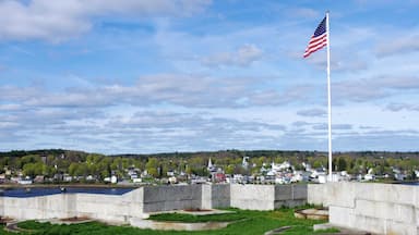 This lessor known Fort Knox protected the Penobscot Narrows. #OnTheRoad