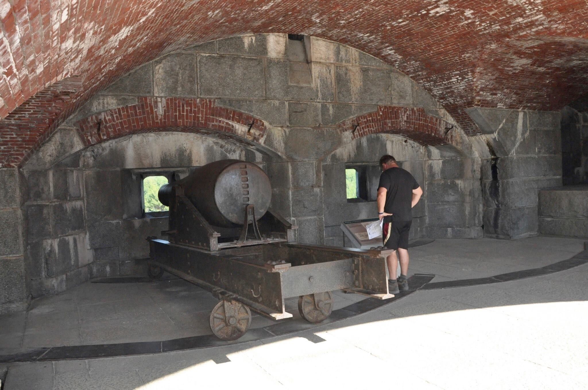 Touring the Fort